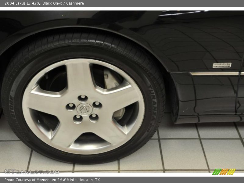Black Onyx / Cashmere 2004 Lexus LS 430