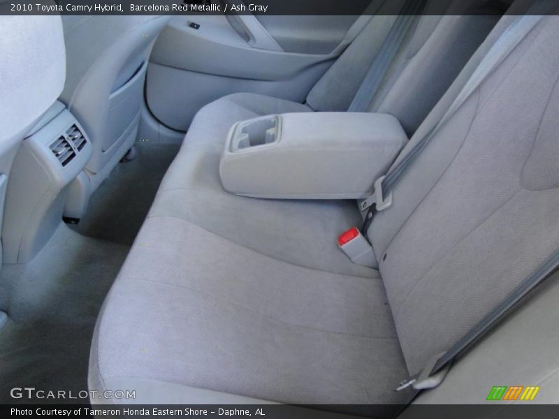 Barcelona Red Metallic / Ash Gray 2010 Toyota Camry Hybrid