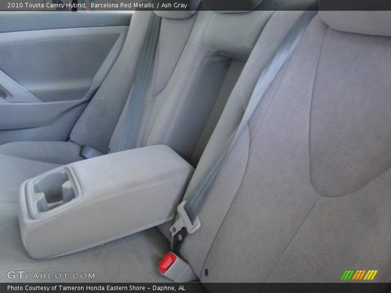 Barcelona Red Metallic / Ash Gray 2010 Toyota Camry Hybrid