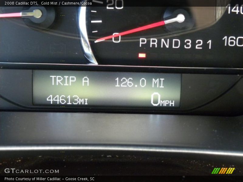 Gold Mist / Cashmere/Cocoa 2008 Cadillac DTS