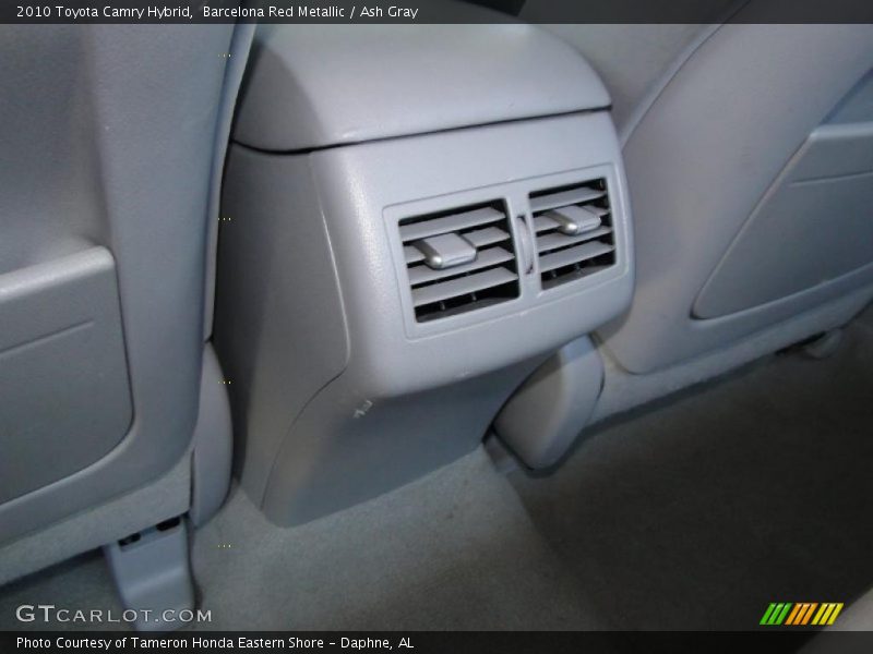 Barcelona Red Metallic / Ash Gray 2010 Toyota Camry Hybrid