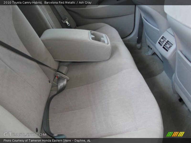 Barcelona Red Metallic / Ash Gray 2010 Toyota Camry Hybrid