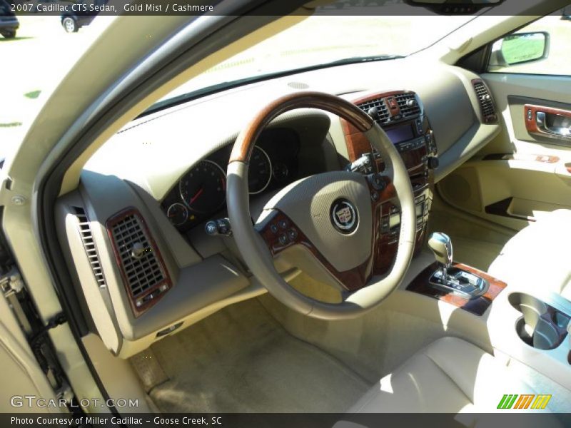 Gold Mist / Cashmere 2007 Cadillac CTS Sedan