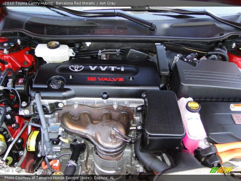  2010 Camry Hybrid Engine - 2.4 Liter H DOHC 16-Valve VVT-i 4 Cylinder Gasoline/Electric Hybrid