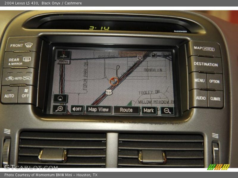 Black Onyx / Cashmere 2004 Lexus LS 430