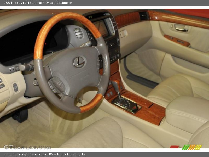 Black Onyx / Cashmere 2004 Lexus LS 430