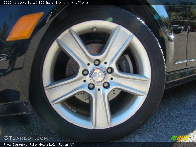 Black / Almond/Mocha 2010 Mercedes-Benz C 300 Sport