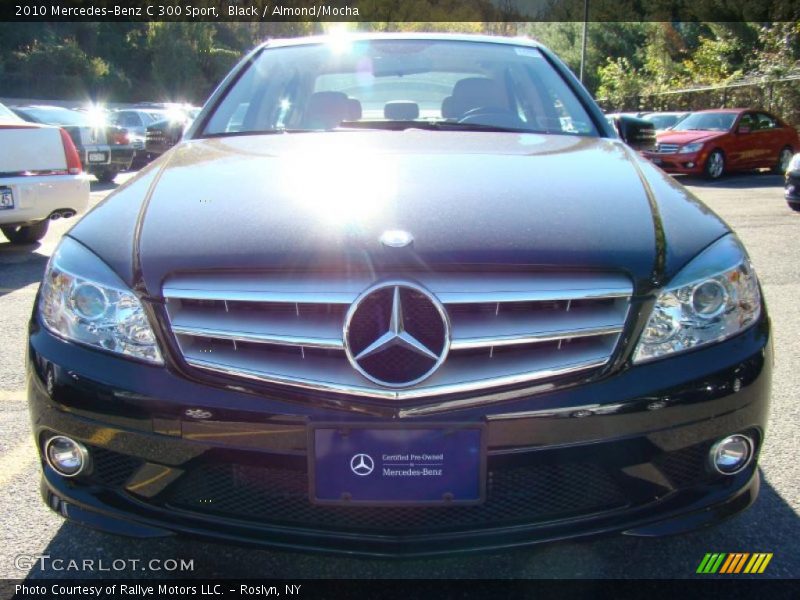 Black / Almond/Mocha 2010 Mercedes-Benz C 300 Sport