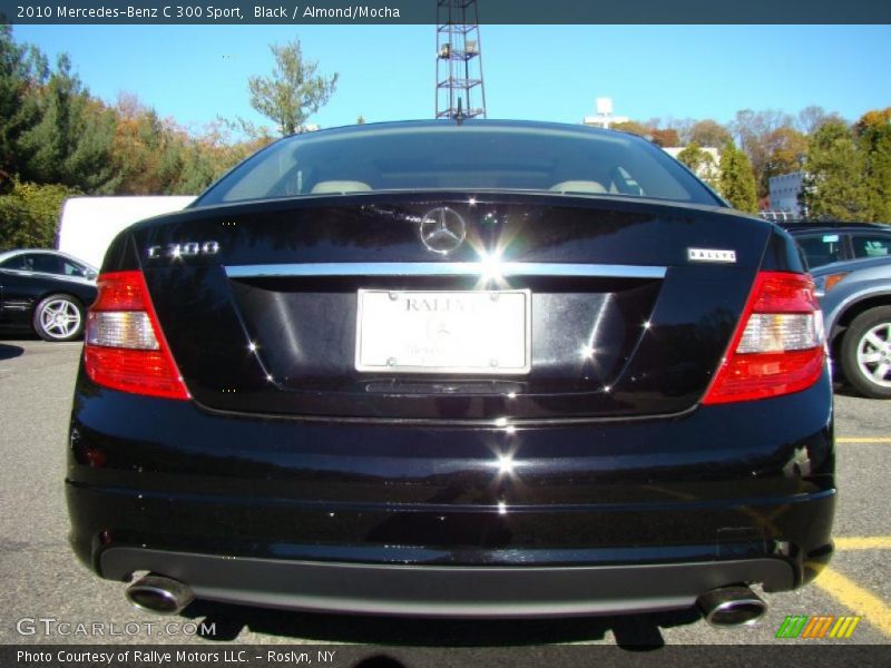 Black / Almond/Mocha 2010 Mercedes-Benz C 300 Sport