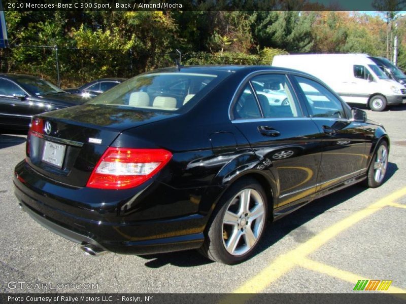 Black / Almond/Mocha 2010 Mercedes-Benz C 300 Sport