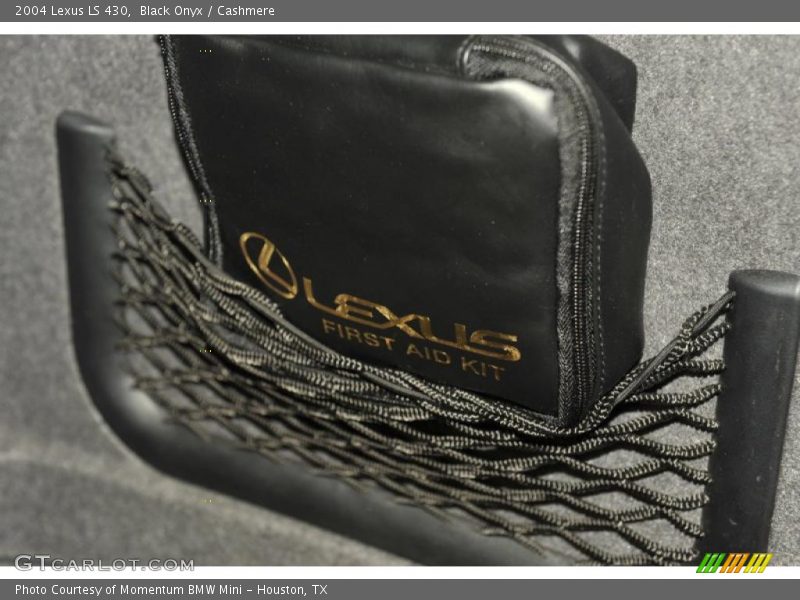 Black Onyx / Cashmere 2004 Lexus LS 430