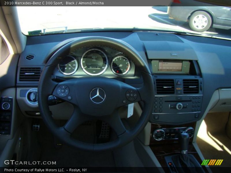 Black / Almond/Mocha 2010 Mercedes-Benz C 300 Sport