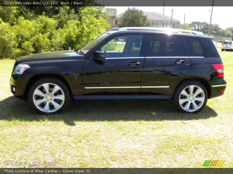 Black / Black 2010 Mercedes-Benz GLK 350