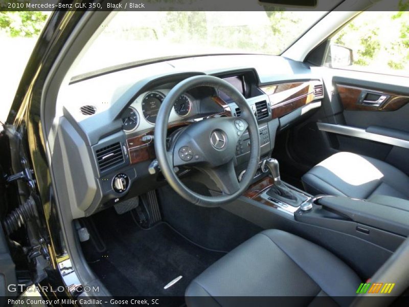 Black / Black 2010 Mercedes-Benz GLK 350