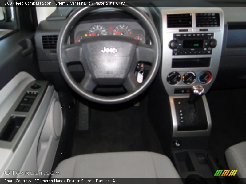 Bright Silver Metallic / Pastel Slate Gray 2007 Jeep Compass Sport