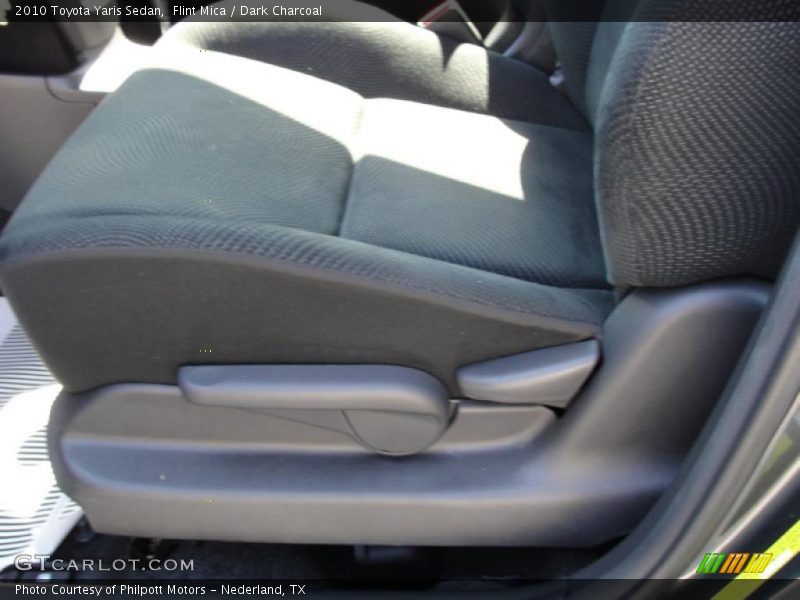 Flint Mica / Dark Charcoal 2010 Toyota Yaris Sedan