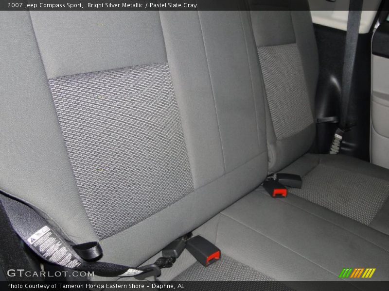 Bright Silver Metallic / Pastel Slate Gray 2007 Jeep Compass Sport