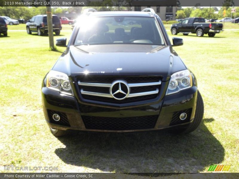 Black / Black 2010 Mercedes-Benz GLK 350