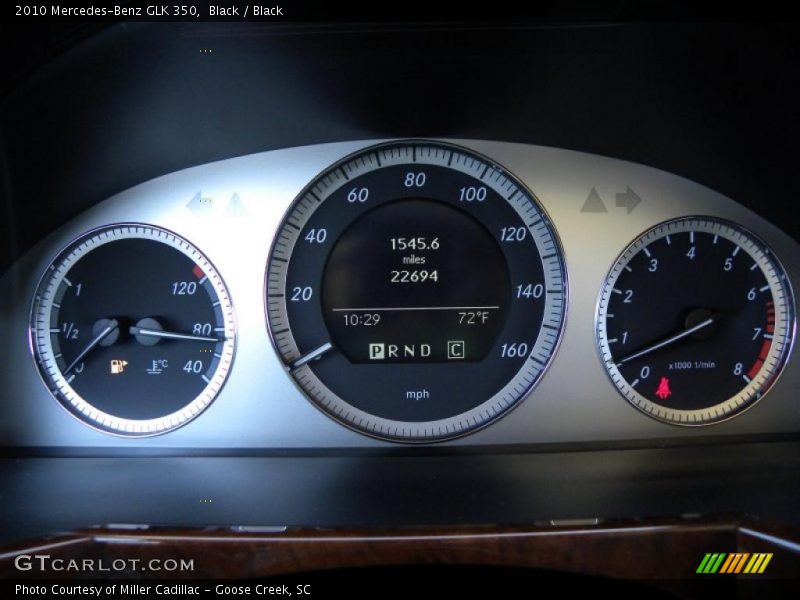 Black / Black 2010 Mercedes-Benz GLK 350