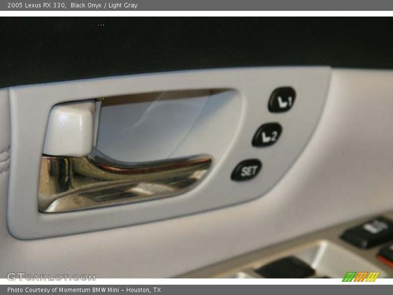 Black Onyx / Light Gray 2005 Lexus RX 330