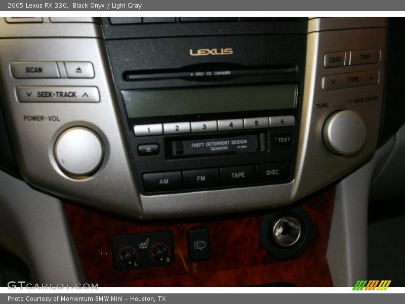Black Onyx / Light Gray 2005 Lexus RX 330