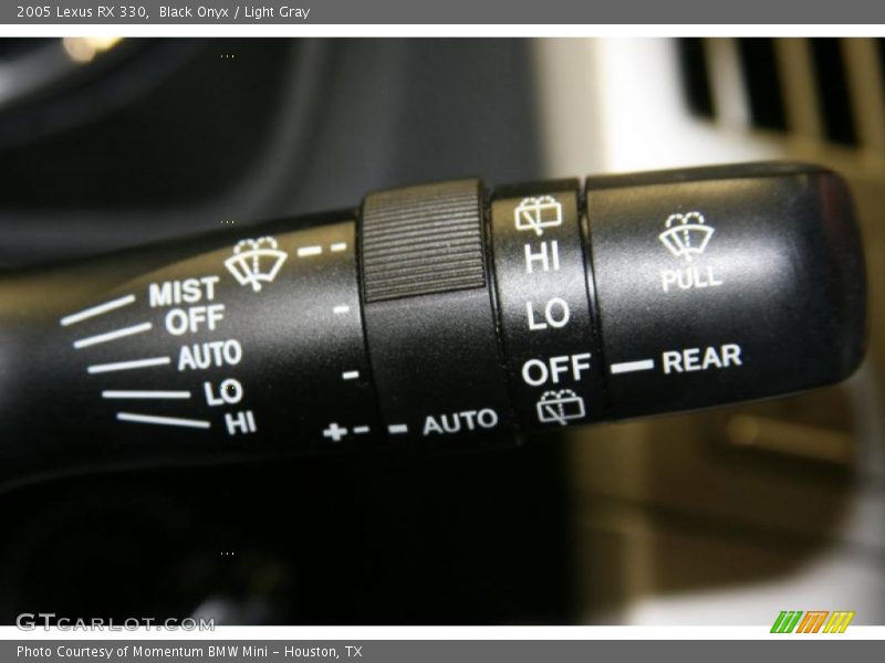 Black Onyx / Light Gray 2005 Lexus RX 330