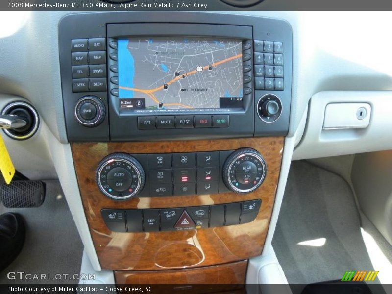 Controls of 2008 ML 350 4Matic