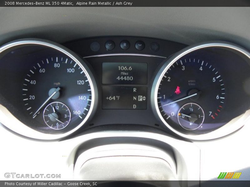  2008 ML 350 4Matic 350 4Matic Gauges