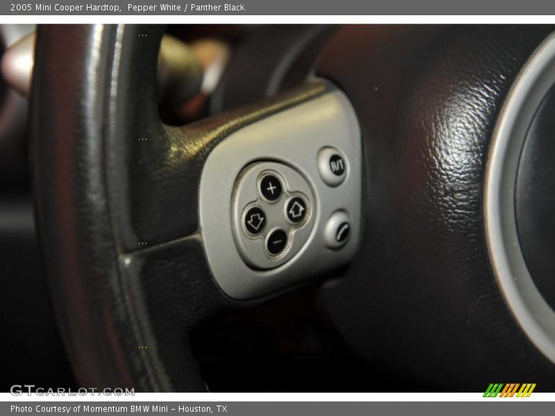 Pepper White / Panther Black 2005 Mini Cooper Hardtop