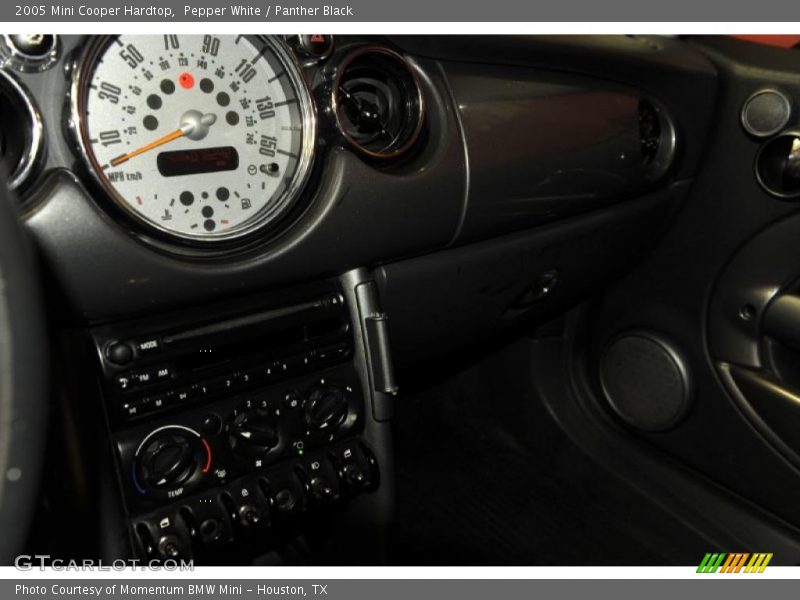 Pepper White / Panther Black 2005 Mini Cooper Hardtop