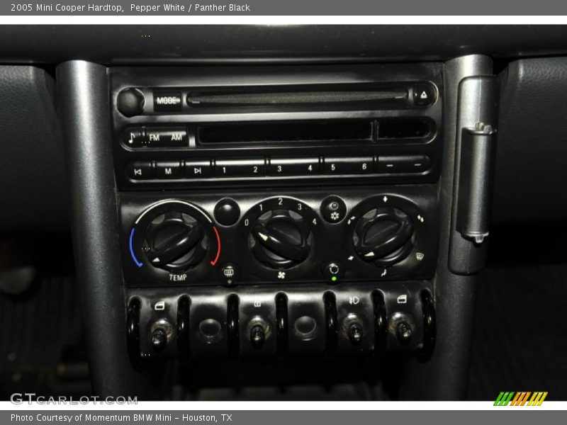 Pepper White / Panther Black 2005 Mini Cooper Hardtop