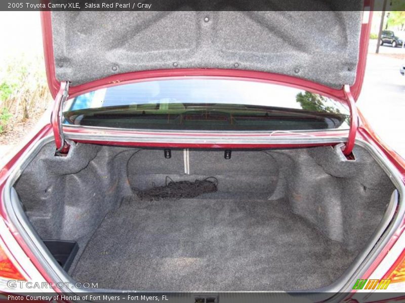 Salsa Red Pearl / Gray 2005 Toyota Camry XLE