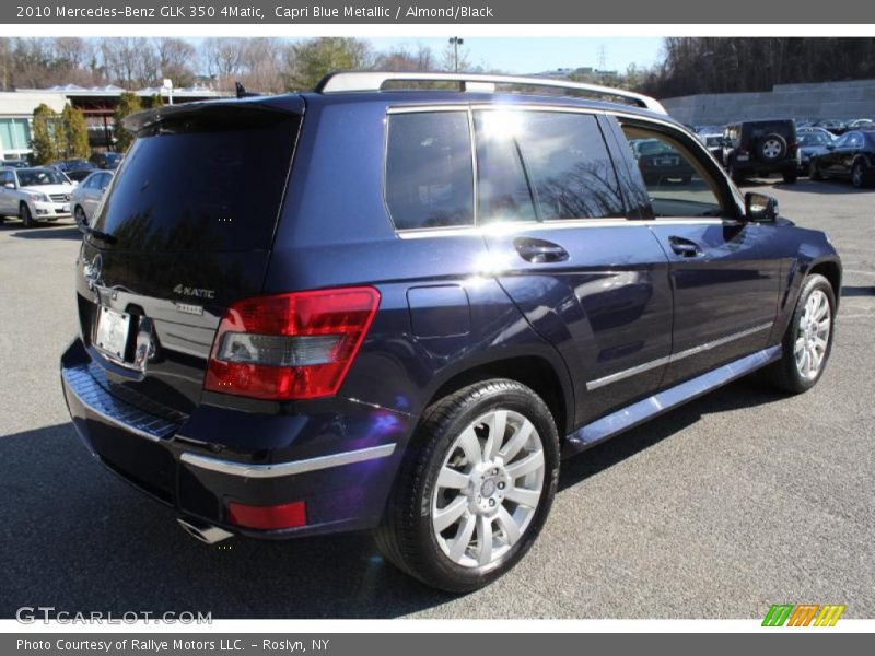Capri Blue Metallic / Almond/Black 2010 Mercedes-Benz GLK 350 4Matic