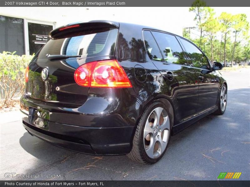 Black Magic / Interlagos Plaid Cloth 2007 Volkswagen GTI 4 Door