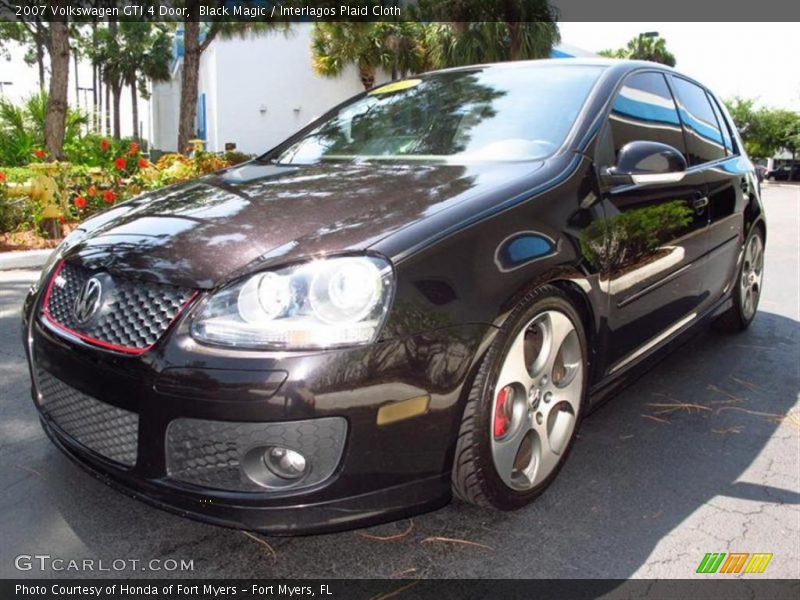 Black Magic / Interlagos Plaid Cloth 2007 Volkswagen GTI 4 Door