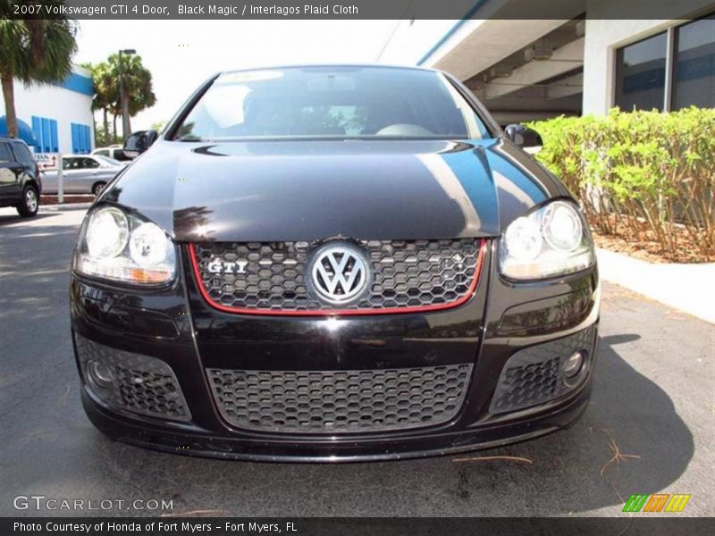 Black Magic / Interlagos Plaid Cloth 2007 Volkswagen GTI 4 Door