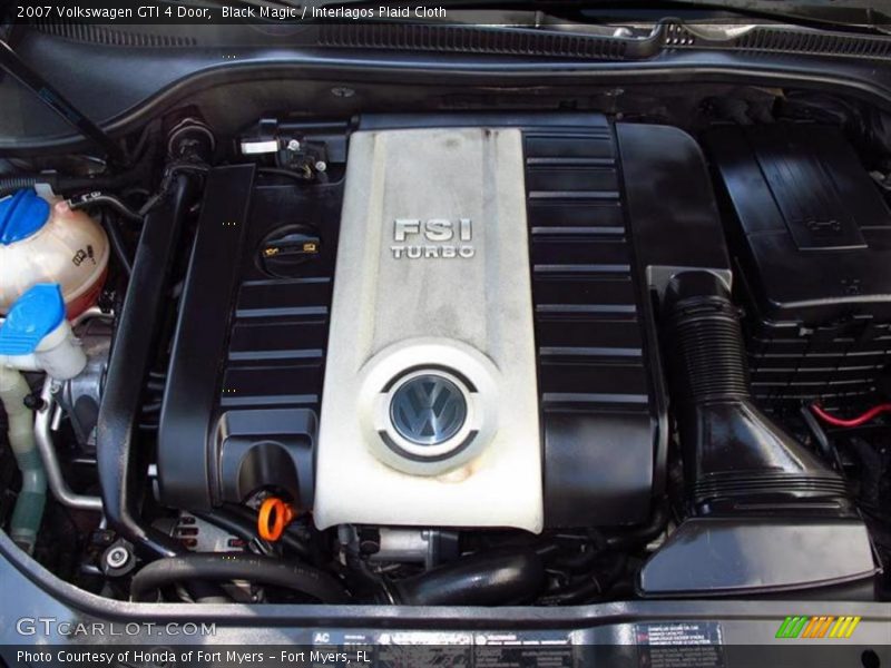 Black Magic / Interlagos Plaid Cloth 2007 Volkswagen GTI 4 Door