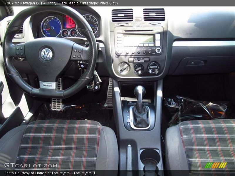 Black Magic / Interlagos Plaid Cloth 2007 Volkswagen GTI 4 Door