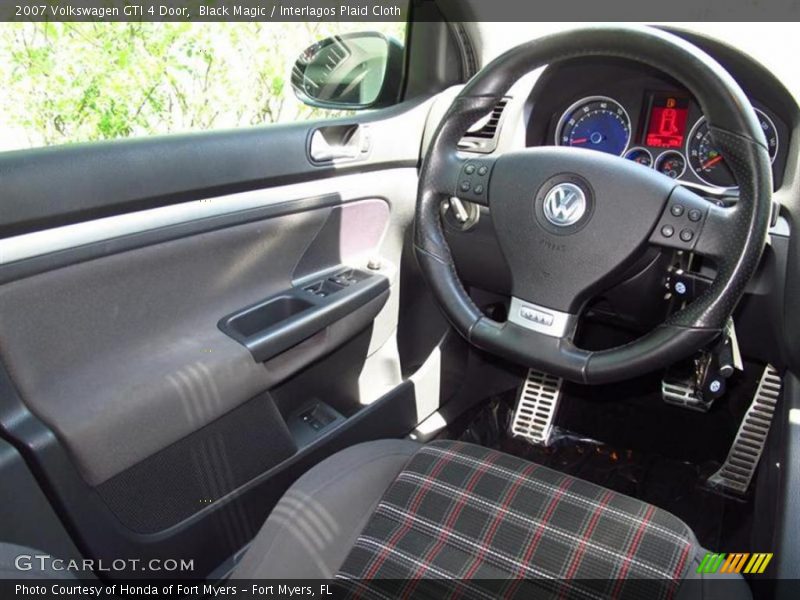 Black Magic / Interlagos Plaid Cloth 2007 Volkswagen GTI 4 Door