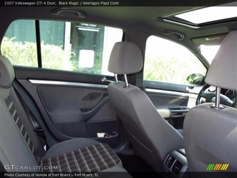 Black Magic / Interlagos Plaid Cloth 2007 Volkswagen GTI 4 Door