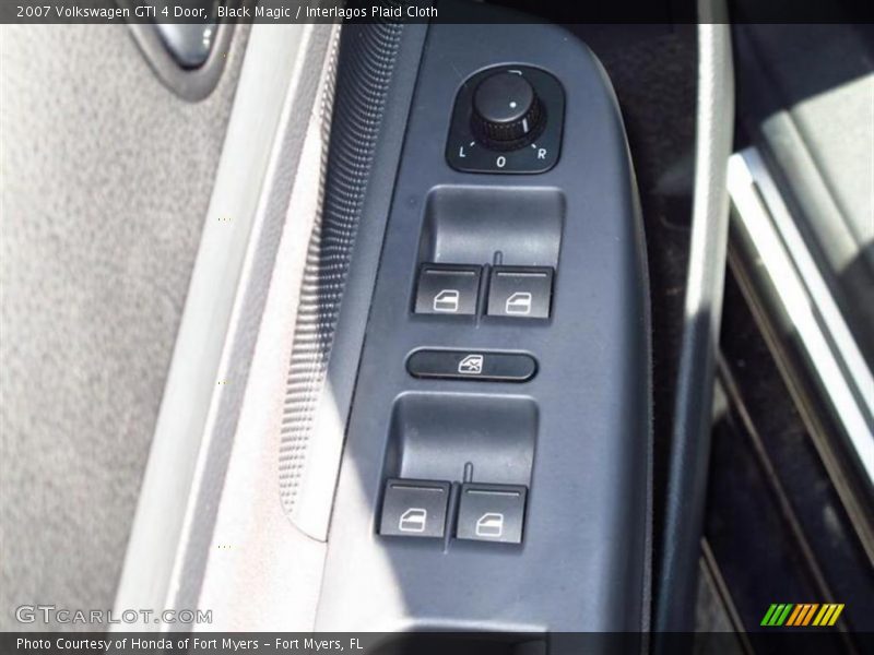 Black Magic / Interlagos Plaid Cloth 2007 Volkswagen GTI 4 Door