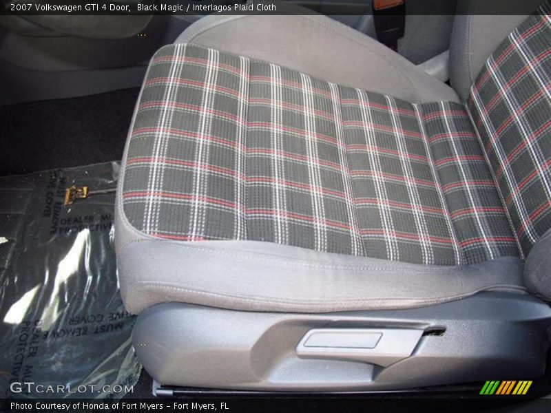 Black Magic / Interlagos Plaid Cloth 2007 Volkswagen GTI 4 Door