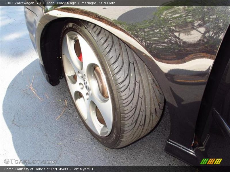 Black Magic / Interlagos Plaid Cloth 2007 Volkswagen GTI 4 Door