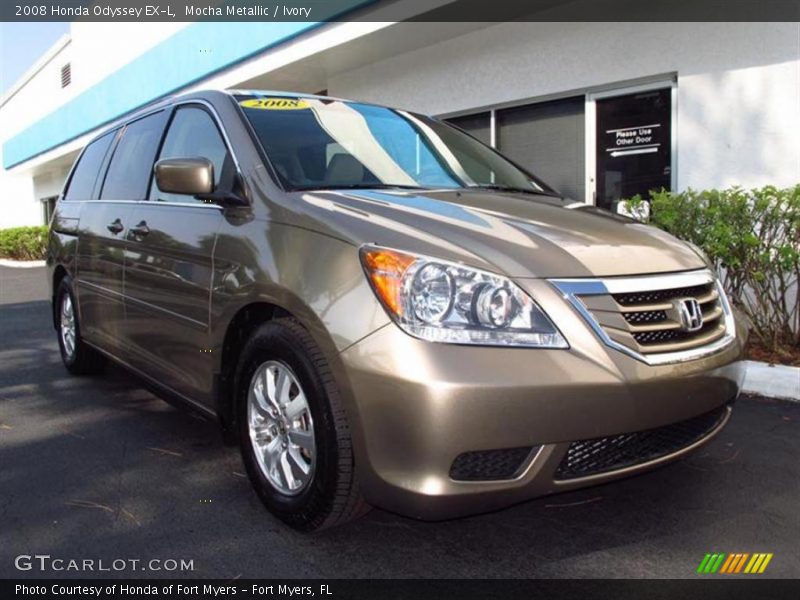Mocha Metallic / Ivory 2008 Honda Odyssey EX-L