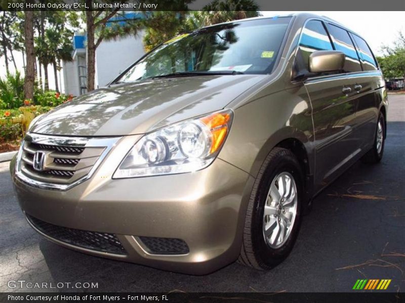 Mocha Metallic / Ivory 2008 Honda Odyssey EX-L