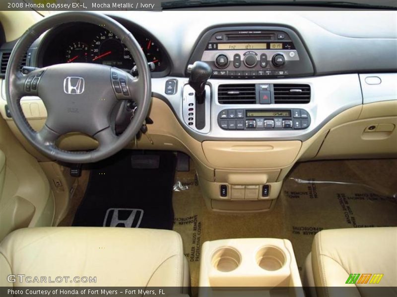 Mocha Metallic / Ivory 2008 Honda Odyssey EX-L