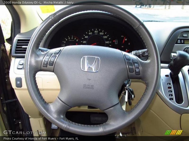 Mocha Metallic / Ivory 2008 Honda Odyssey EX-L