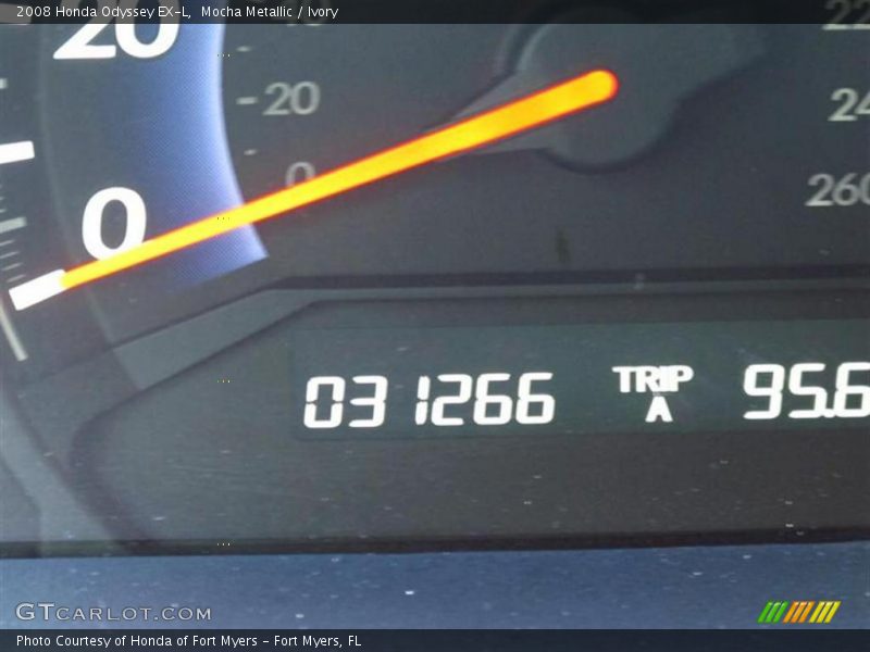 Mocha Metallic / Ivory 2008 Honda Odyssey EX-L