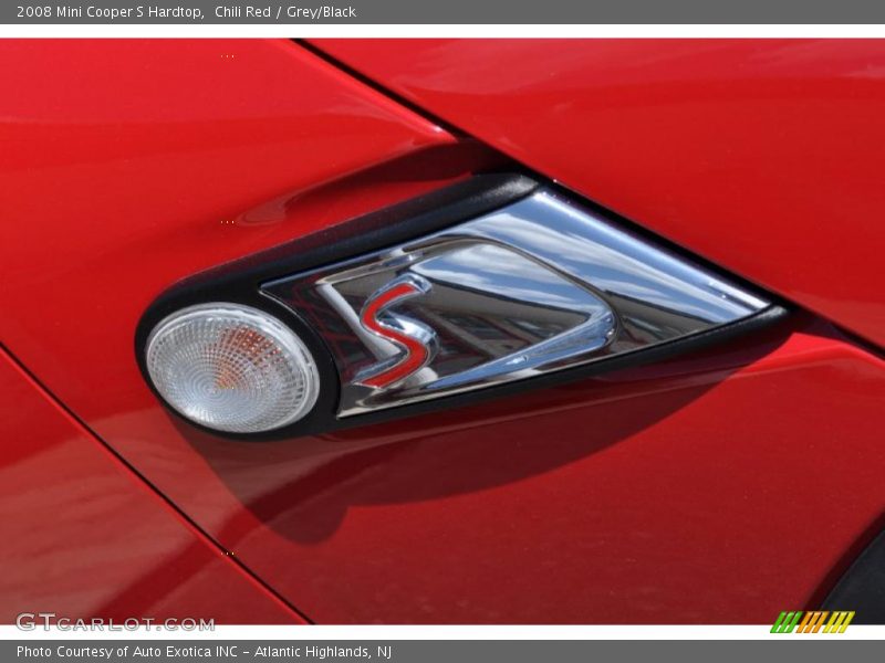 Chili Red / Grey/Black 2008 Mini Cooper S Hardtop