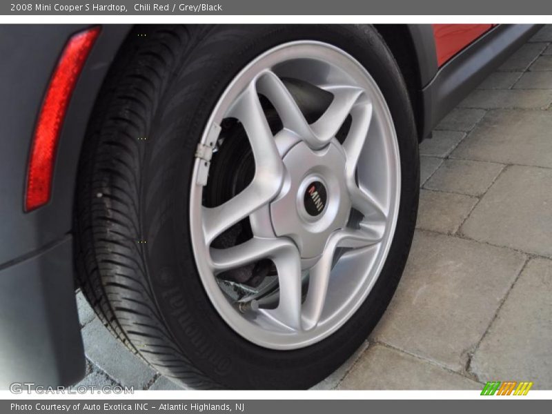 Chili Red / Grey/Black 2008 Mini Cooper S Hardtop